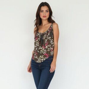❤️ Lane Bryant floral flowy camisole Top 26